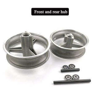 Rear 110/50-6.5 or front 90/65-6.5 Aluminum alloy vacuum wheel hub for pocket bike 47cc 49cc motorcycle part