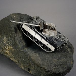 Mô hình xe tăng quân sự Leopard Type G bằng kim loại hoàn toàn tỷ lệ 1:72
