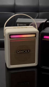 ลำโพงบลูทูธ เบสแน่น M650 กำลังขับ20W เสียงดี TWS/USB/TF/FM/RGB ดีไซน์สวย มีหูหิ้ว ลำโพงไร้สาย ลำโพงพกพา