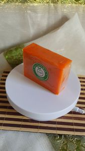 ALL NATURAL(ORGANICS) CARROT WHITENING SOAP - 135 Grams (1 Pc.)
