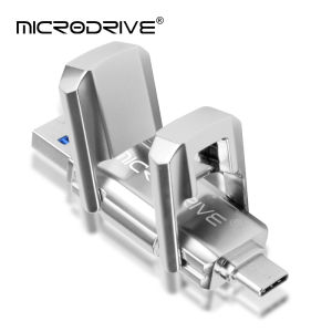 TYPE-C Fashion Metal Pen drive 64GB 128GB Waterproof USB 3.2 Flash Drives 256GB Memory stick Business gift U disk