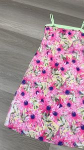 SV 6180 - Famela Tube Dress | Silvervogue | Gaun Printed Katun Poliester Midi Pakaian Wanita