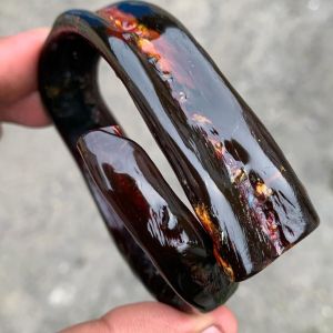Gelang akar bahar merah kristal asli murah