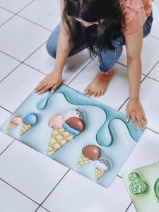 Keset Kaki Diatomite 3 D Keset Kamar Mandi Rumah Tangga 3D Anti Selip