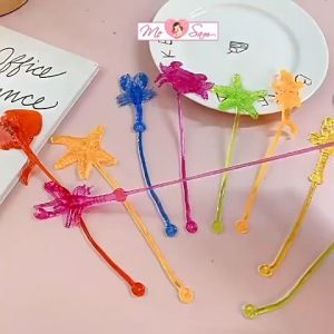 Set 5 Động vật biển dính tường đồ chơi cho bé co giãn giải trí thế VInh Store