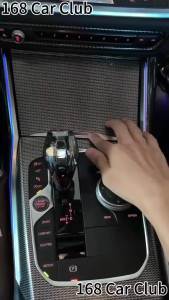 Auchi 11 Color Multifunctional Cup Holder Light for BMW 2/3/4 G20 G22 Series I3/i4/M2/M3/M4 Compatible with G Chassis Series Car