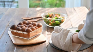 Khay thủy tinh cao cấp Hario heatproof square plate HKOZ 1300ml (dùng lò nướng lò viba có tay cầm)