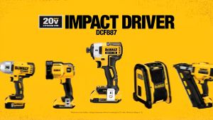 DeWalt Impact Wrench Cordless Brushless 558V Li-ion Electric 1000Nm Impact Wrench Impact Drill Set