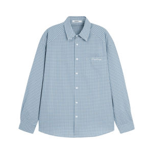 BODYDREAM | Vintage Blue And White Check Long Sleeve Shirt