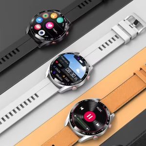สมาร์ทวอทช์ 2025 สำหรับผู้ชายและผู้หญิง หน้าจอ AMOLED 1.41 นิ้ว NFC GPS นาฬิกาอัจฉริยะ วัดอัตราการเต้นของหัวใจ เครื่องติดตามการออกกำลังกาย กันน้ำ สำหรับ ios และ Android