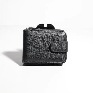 กระเป๋าใส่บัตร RFID สำหรับธุรกิจ หนังแท้ กระเป๋าใส่บัตรสำหรับใบขับขี่ กระเป๋าใส่บัตรเครดิตสำหรับผู้ชายและผู้หญิง กระเป๋าใส่บัตรแบบมีซิป กระเป๋าใส่บัตรความจุขนาดใหญ่