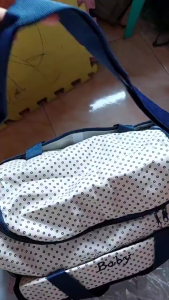 LUCKYBABE Fashionable Mommy Bag Large Capacity Mother and Baby Diaper Bag Multifunctional Waterproof