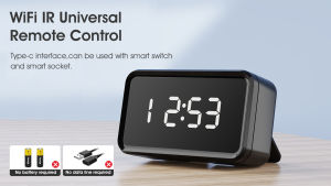 SMATRUL C-Smart Series Tuya Smart Wifi RF Remote Controller IR Remote Control With Time Air Conditioning Fan Tv Dvd Voice Smart Home work for Alexa Home