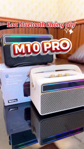 ( HÀNG QUỐC TẾ ) Loa Bluetooth M10 / M600 / M10 PRO Phiên Bản Mới Nhất  Âm Thanh Hoàn Hảo  Thiết Kế Cực Đẹp  Pin Trâu  Dễ Sử Dụng