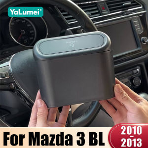 For Mazda 3 BL Mazda3 2010 2011 2012 2013 Practical Hanging Car Trash Can Garbage Box Sundries Bin Multifunctional Pocket
