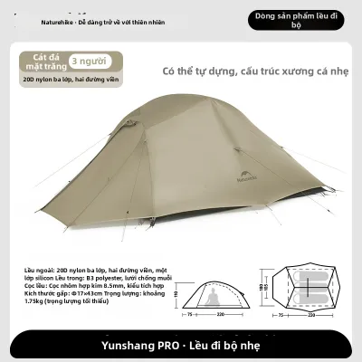 NatureHike | Lều Đi Phượt Dã Ngoại 2 Người Siêu Nhẹ