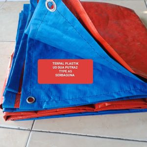 TERPAL PLASTIK A5 UK 3×4 METER SERBAGUNA