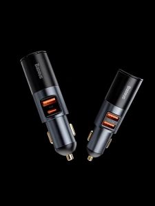 Tẩu sạc nhanh mở rộng Baseus Share Together Charge Fast Charger 120W CCBT dùng cho xe ô tô