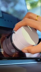 ขาตั้งมือถือพกพาขนาดเล็ก พร้อมระบบสูญญากาศดูดแน่น แบบพับได้ใช้ได้ทั้งบนโต๊ะ รถยนต์