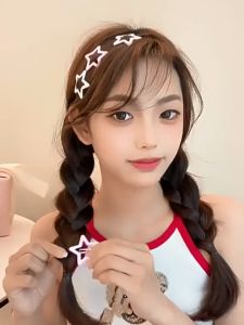 Jepit Rambut Bintang Jepit Rambut Warna Warni Aksesoris Rambut Bintang