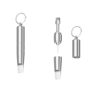 Cleaning Brush Card Pick-Up Pin 3-In-1 Cleaner Portable Keychain Universal Multi-Functional Package Opener Tech Repair Tool