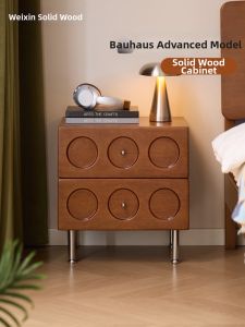 WEISHA | Home Bedroom Storage Bedside Cabinet