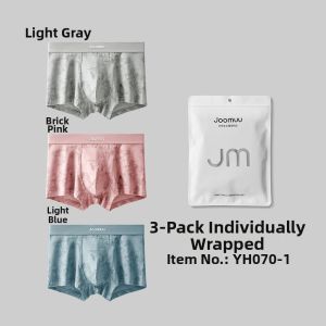 Joomuu | Summer Thin Cotton Mens Underwear Flat Angle Shorts