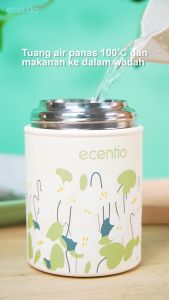 ecentio food jar thermos Easy Travel 500Ml termos makanan tahan panas 24 jam stainless Baby Food Jar Anti Bocor Kado