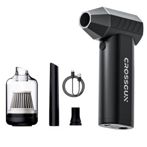 CROSSGUN New Jet Fan Strong Portable Power Handheld Dust Elimination Computer Hurricane Storm Source Turbo Jetfan LED X6 Pro