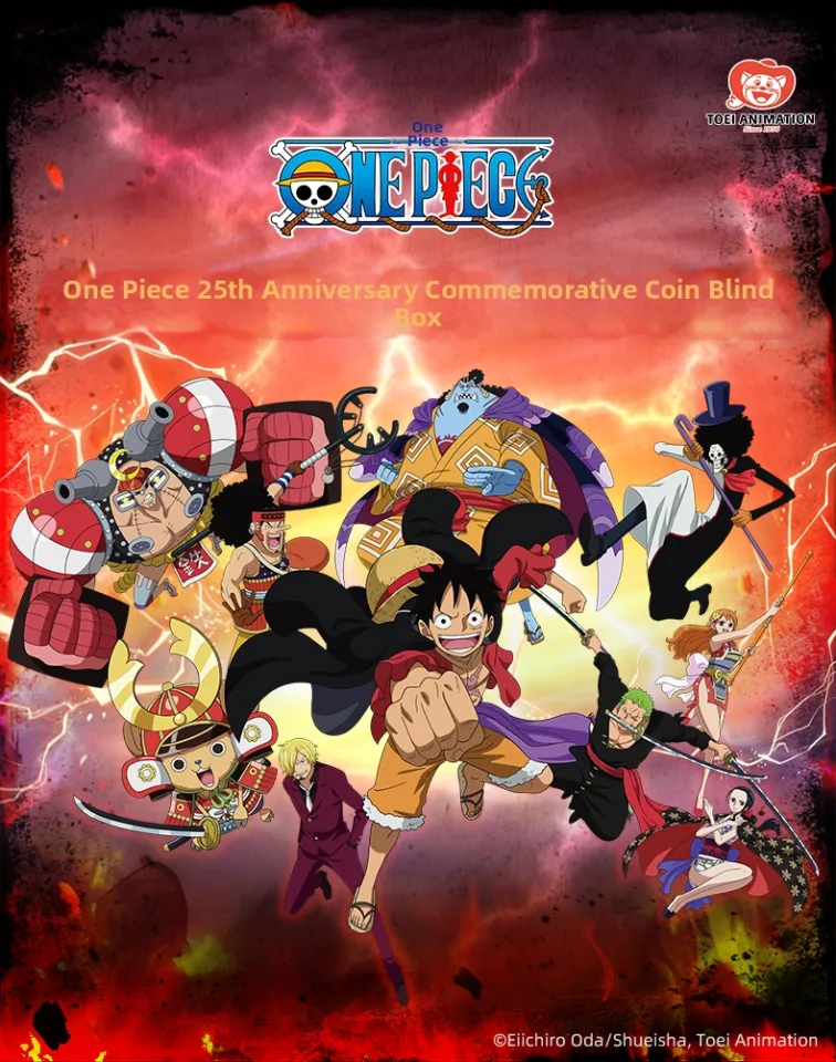 TOEI ANIMATION | One Piece 25th Anniversary Coin Blind Box