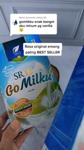 SUSU KAMBING ETAWA GOMILKU SR12 ORIGINAL HALAL AMAN BPOM MEMBANTU MEMELIHARA KESEHATAN TUBUH