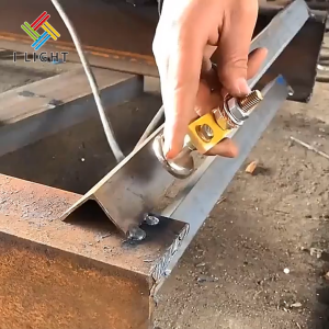 Heavy Magnetic Welding Ground Clamp Single/Double Welding Bracket Strong Magnetic Metal Plate Welding Head Grounding Clamp Tool