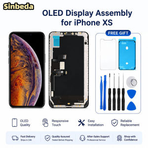 Authentic OLED Incell Display For Iphone Xs Screen Replacement A1865 A1901 A1902 3D Touch Screen Digitizer Assembly With Tools