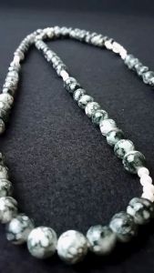 Rosario Batu Blorok Lorek Hitam & Kalung Rosario Katolik