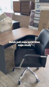 Eureka DIY-SELF ASSEMBLE 4ft L-SHAPE Office Table: Stylish Computer Writing Study Desk (Laminated Wood) - Easy Self-Assembly QT712