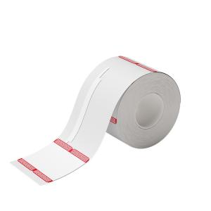 Matte Silver Jewelry Label Printing Paper Three-Panel Epoxi Bracelet Earring Glasses Price Tag Detachable Adhesive Leather Paper