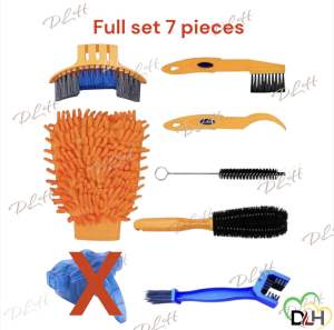 New upgrade 8 Pieces Bicycle Cleaning Kit Ship from Singapore