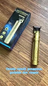 Alat Cukur Elektrik Rambut Kumis Jenggot Potable Elektrik Vintage T9 Dragon Naga Hair Clipper Trimmer Electric Rechargeable USB Portable Type Cas USB Hair Trimmer Electric Rechargeable