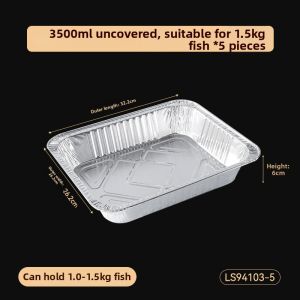 KAULUS | Heatable Reinforced Aluminum Foil Tray