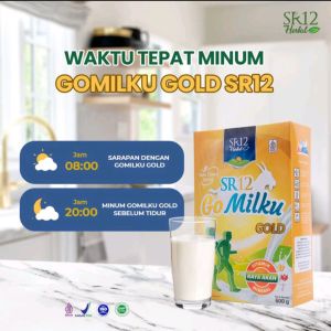 Susu Gomilku Gold SR12 BPOM ORI Khusus Usia 30+ Atasi Nyeri Sendi & Pegal Linu