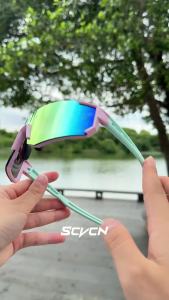 Kính Thể Thao Đạp Xe SCVCN UV400 Kính Bảo Hộ Ngoài Trời Kính MTB Kính Dành Cho Nam Nữ Kính Lái Xe Kính Leo Núi