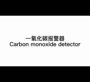Detektor CO Carbon Monoxide Smoke Alarm Detector