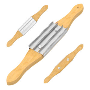 คราดล้อขัด 15 นิ้วคราดล้อขัดแข็งแรงทนทานพร้อมคราดเหล็กอะไหล่ฟันคราดขัดทนทานไม้