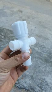 Van Nhựa Có Khóa Chia Nhánh Visenta Ren 21 Nhựa ABS Giúp Giảm Áp Lực Nước