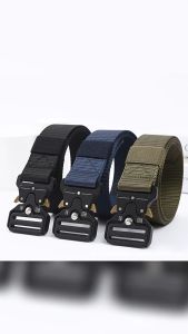 [10อัน] พร้อมส่ง เข็มขัดทหาร  ผ้าไนล่อน วัสดุเหล็กอย่างดี น้ำหนักเบา แข็งแรงทนทาน  ใส่ได้ถึงเอว 45นิ้ว gk99