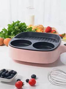 Non-Stick ไฟฟ้ากระทะทอดไฟฟ้า กระทะทอดไฟฟ้า แพนเค้ก บาร์บีคิว ไฟฟ้า 🎯 พร้อมส่ง 🎯