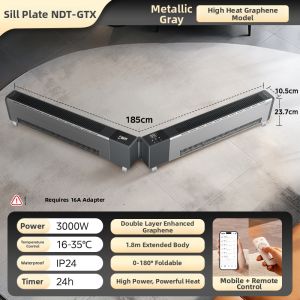 Midea | Graphene Kick Foot Warmer Home Heating Large Area Energy Saving Intelligent Heating