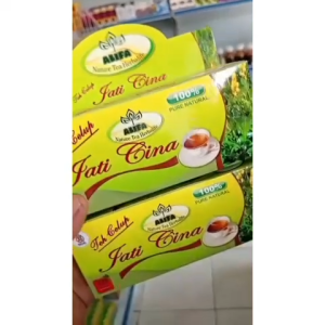 TEH CELUP JATI CINA ALIFA ISI 20 KANTONG | TEH PELANGSING | MENURUNKAN LEMAK JAHAT | DETOKSIFIKASI