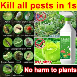 🐛Kill all pests in 1s🐛 Pesticides for plants 500ML racun serangga tanaman Not harmful to plants insecticides for plants Prevents thrips aphids mites whitefliesred spider insecticide Racun serangga perosak tanaman