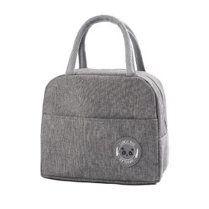 New Versatile Insulated Lunch Bag Student Portable Aluminum Bento Lunch Handbag Insulation Picnic Insulation